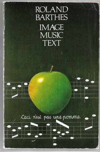 Image, Music, Text by Roland Barthes