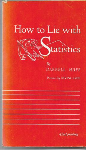How To Lie With Statistics by Darrell Huff