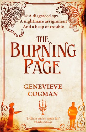The Burning Page - The Invisible Library Series by Genevieve Cogman